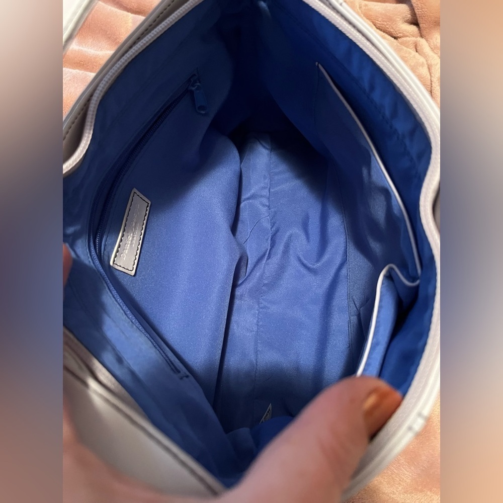 Daniel Joseph Leather Purple Pastel Shoulder Bag - Picture 16 of 16